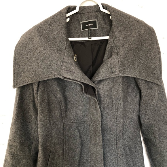 Ladies Wool Coat - Picture 3 of 6